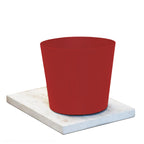 Base in travertino con secchio in alluminio verniciato rosso e piletta per fontane Fasten-Frog-Newest-Bridge-Connect