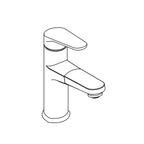 Miscelatore lavabo estraibile Paffoni serie Green - Cromato