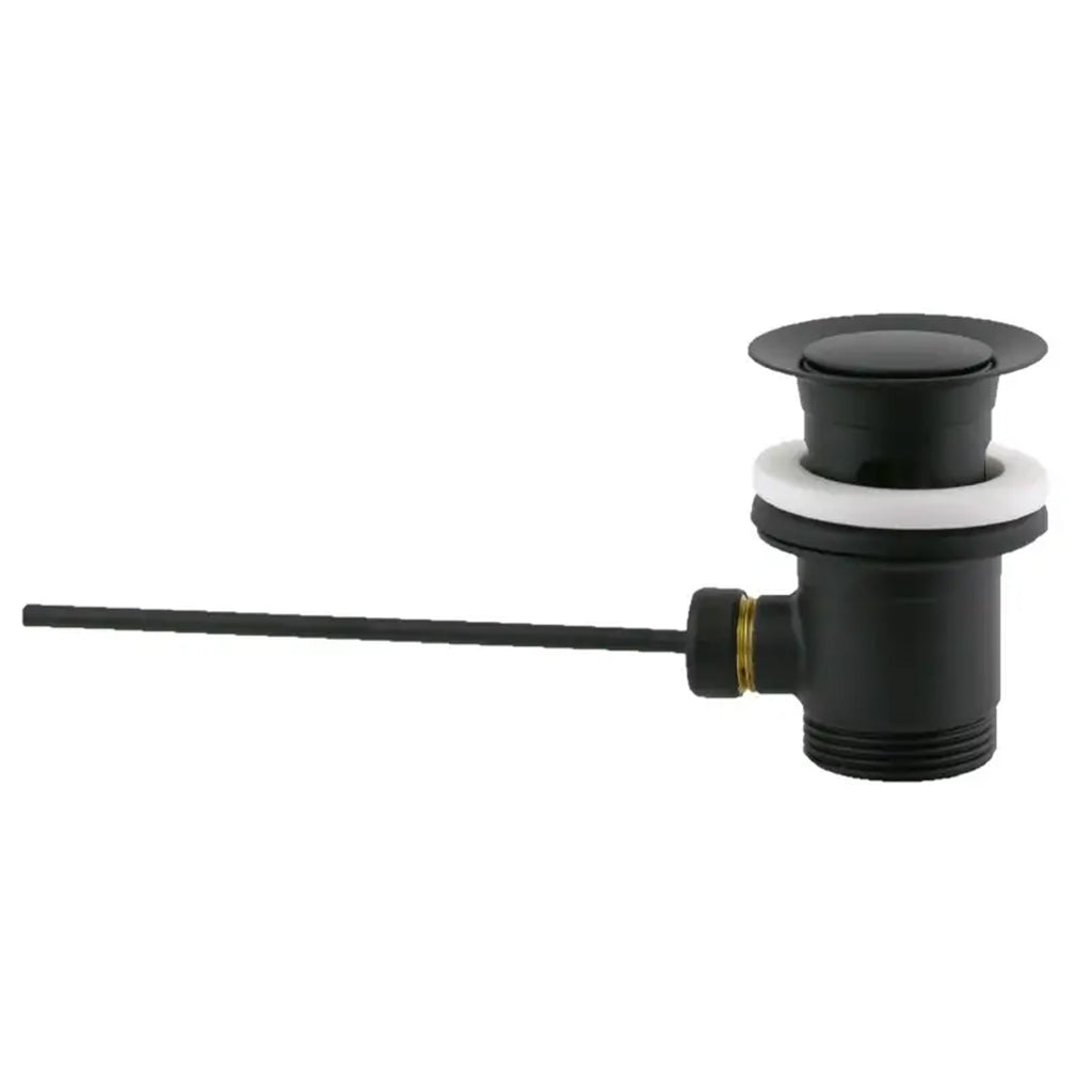Scarico con attacco 1''1/4G Paffoni - Nero Opaco