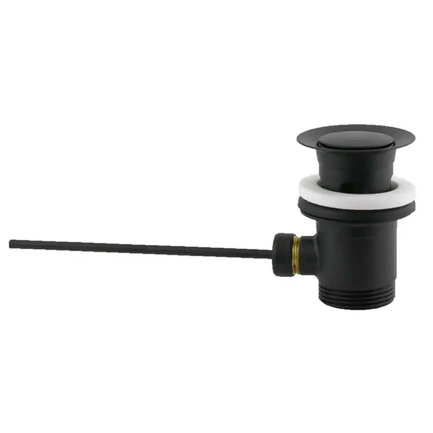 Scarico con attacco 1''1/4G Paffoni - Nero Opaco