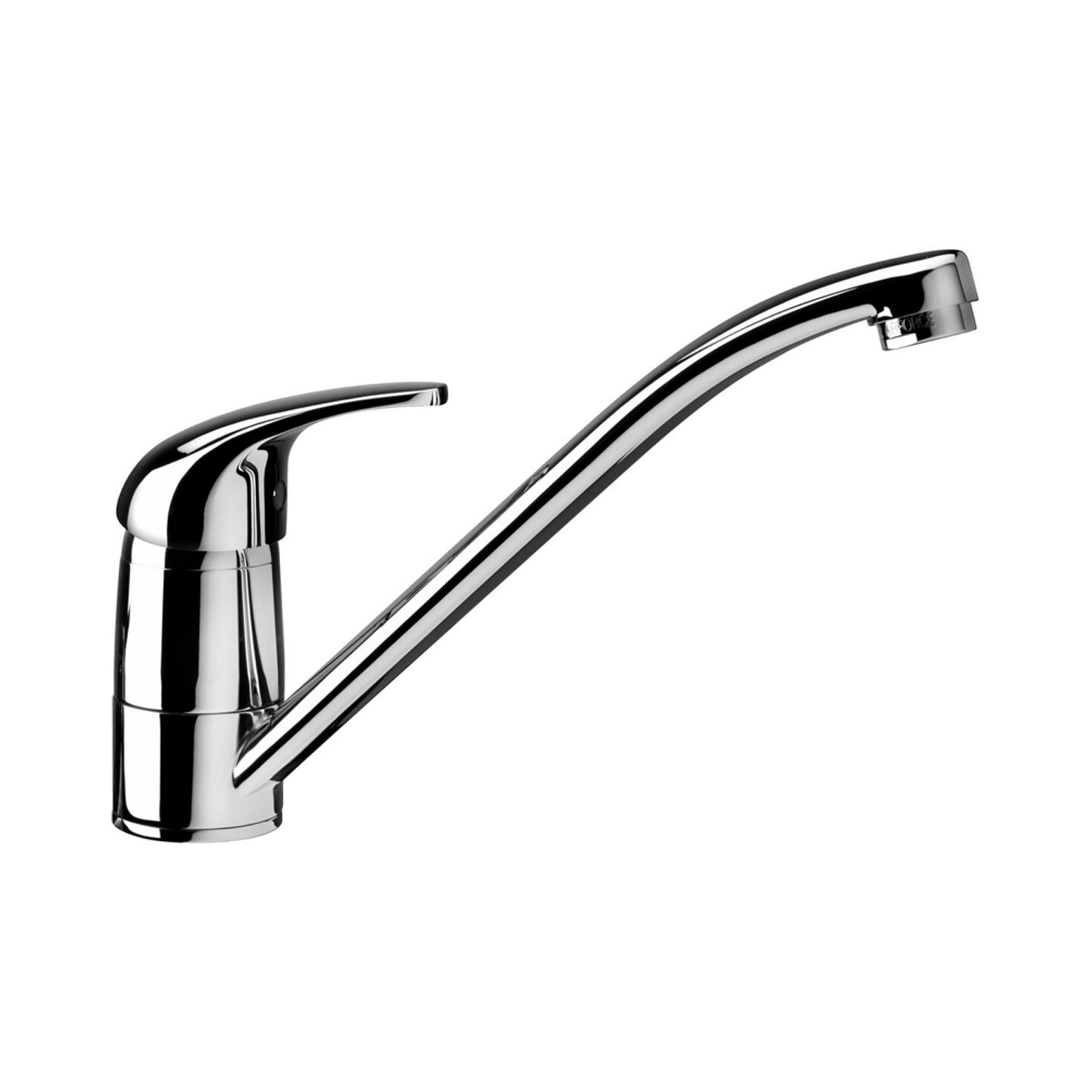 Miscelatore Lavello Monoforo con Canna Orientabile di Paffoni serie Nettuno Due - Cromato