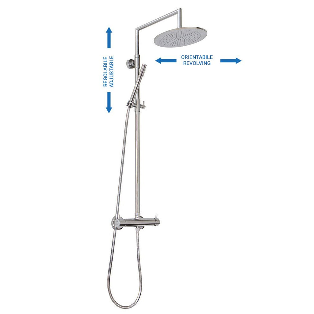 Colonna doccia tonda 2