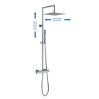 Colonna doccia tonda 2