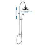 Colonna doccia tonda 2