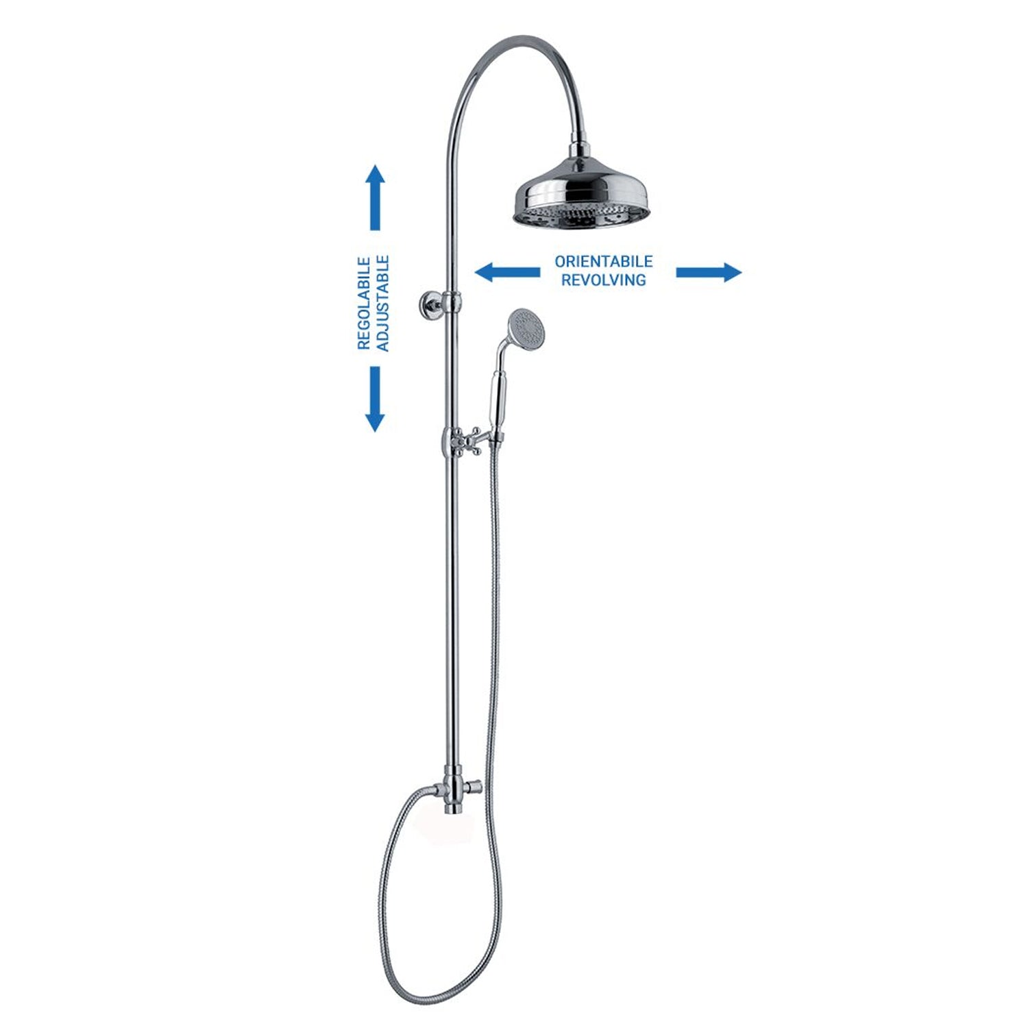 Colonna doccia tonda 2