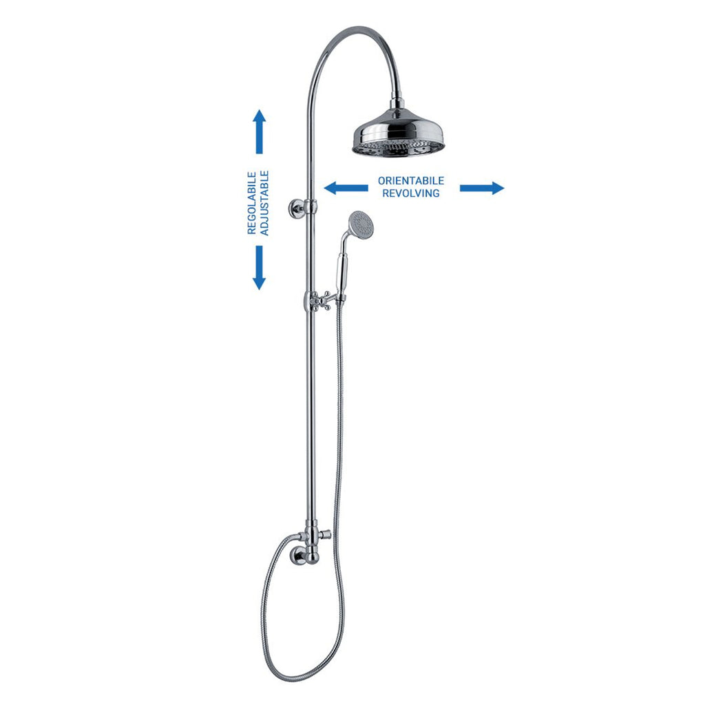 Colonna doccia tonda 2