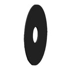 Rosone tondo per set bidet Tweet Round Mix Paffoni Ã¸70 mm - Nero Opaco