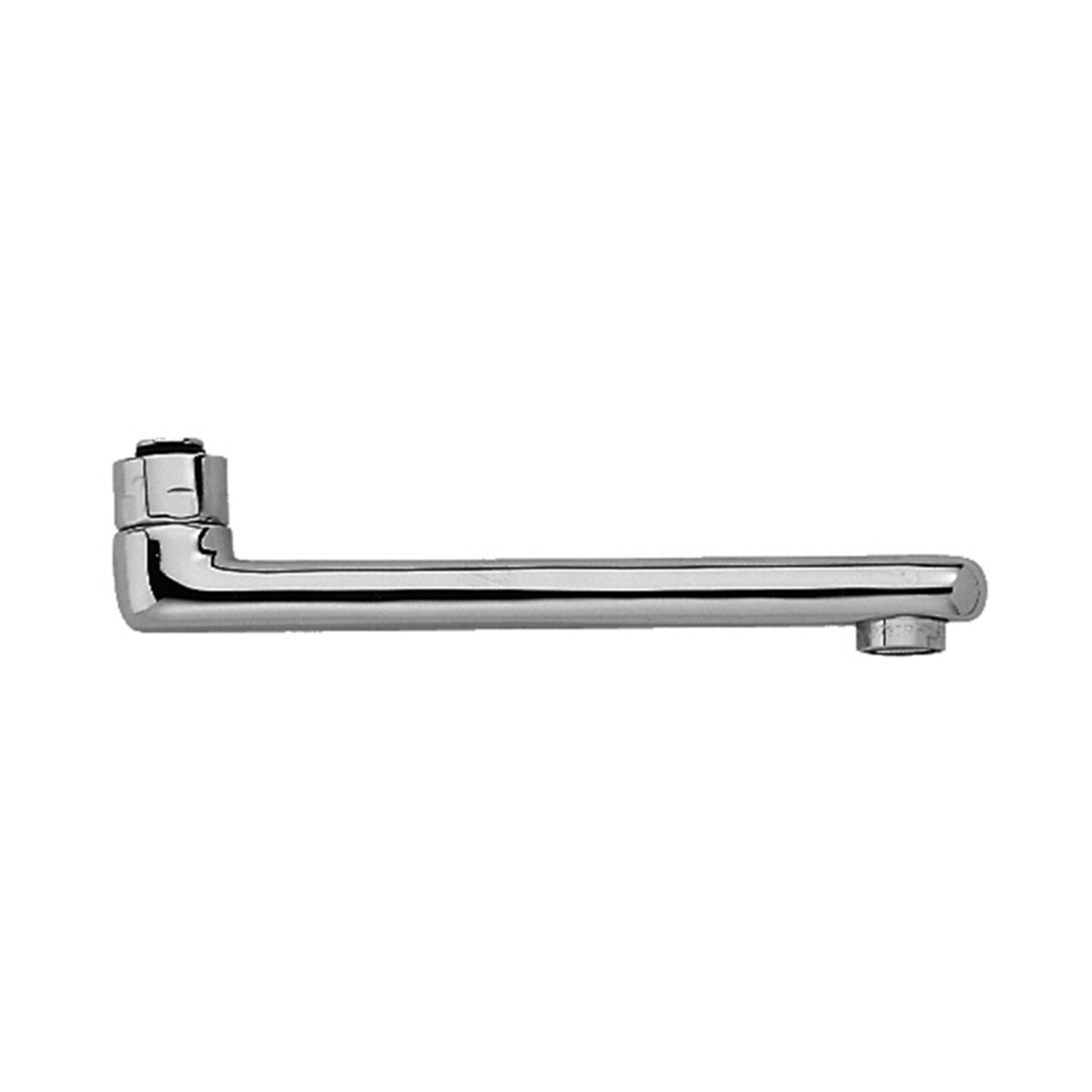 Canna tubo diritta con aeratore interasse 200 mm per art. 161 - Paffoni Cromo