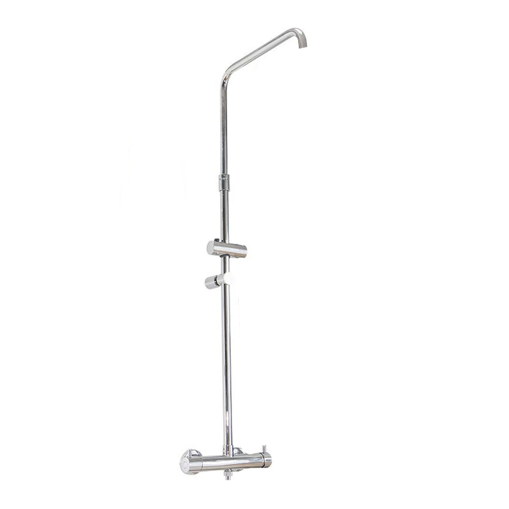 Colonna doccia regolabile in ottone con deviatore MX3C