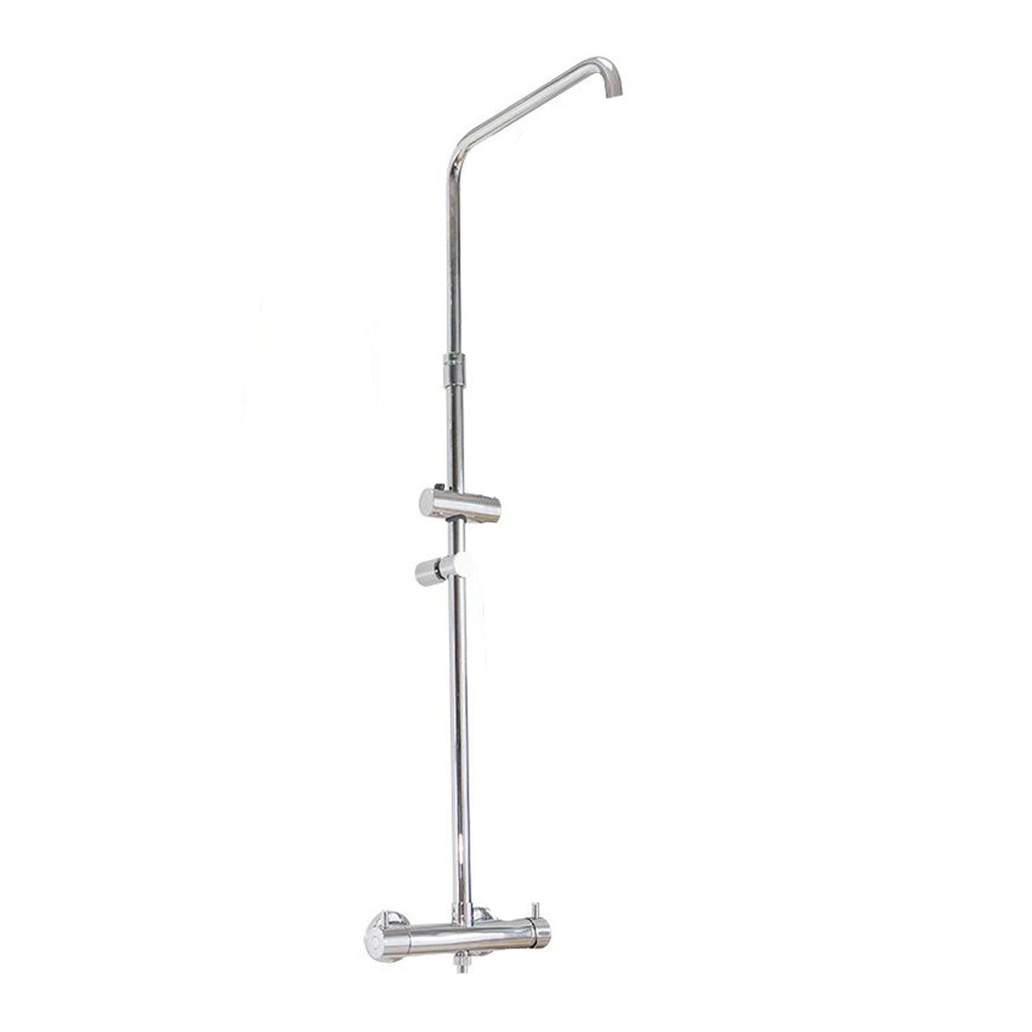 Colonna doccia regolabile in ottone con deviatore MX3C