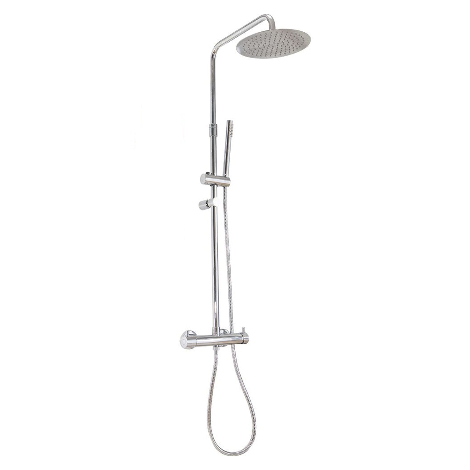 Colonna doccia regolabile con soffione Linz e deviatore MX3C