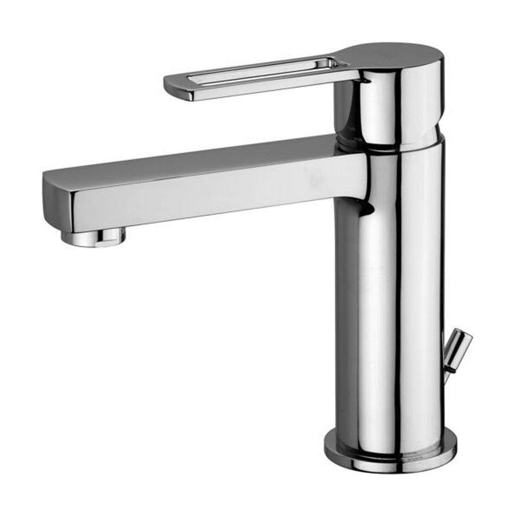 Miscelatore lavabo con scarico Paffoni Ringo ottone cromato