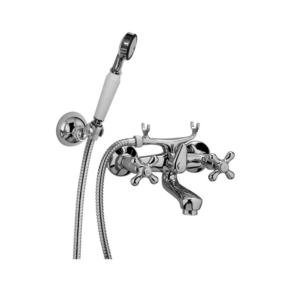 Gruppo vasca con doccetta serie Iris modello IRV025CR cromato Paffoni
