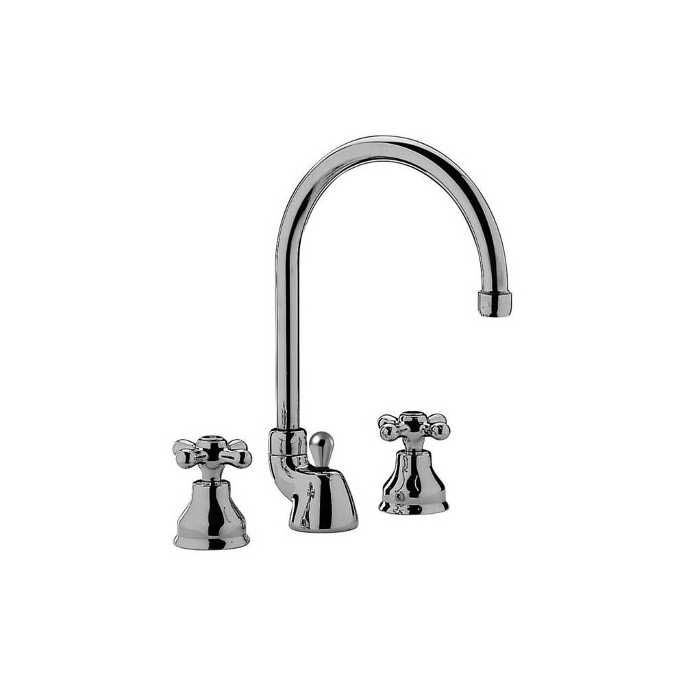Rubinetto lavabo con canna orientabile serie Iris modello IRV057CR cromo Paffoni