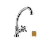 Rubinetto lavello con canna orientabile serie Iris modello IRV091BR bronzo Paffoni