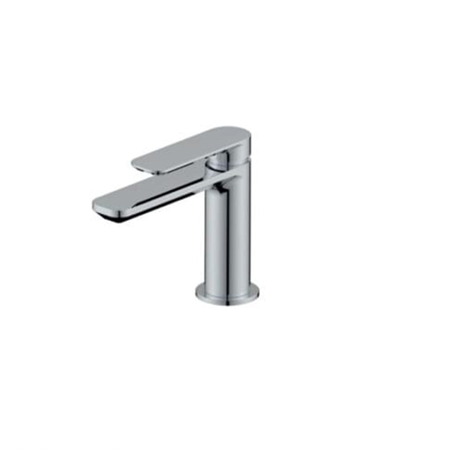 Miscelatore monocomando lavabo RubiFlux serie Azzurro - Cromo