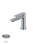 Miscelatore monocomando lavabo RubiFlux serie Azzurro - Satinato