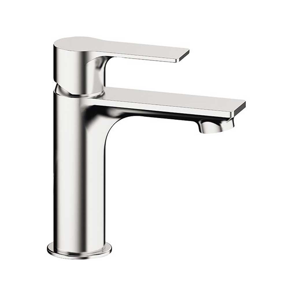 Set di miscelatori Lavabo e Bidet senza scarico finitura cromata collezione Energy di Remer Rubinetterie