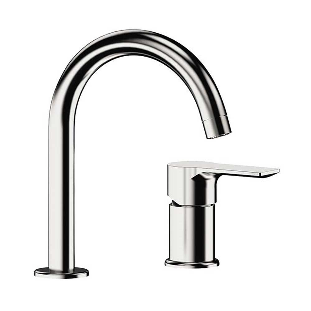 Miscelatore Monocomando Lavabo due fori cromato senza scarico collezione Energy di Remer Rubinetterie