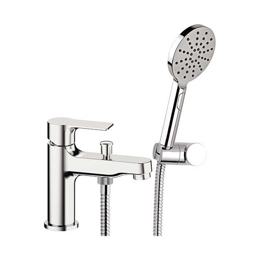 Miscelatore Monocomando Lavabo/Vasca con set doccia e deviatore integrato collezione Energy di Remer Rubinetterie