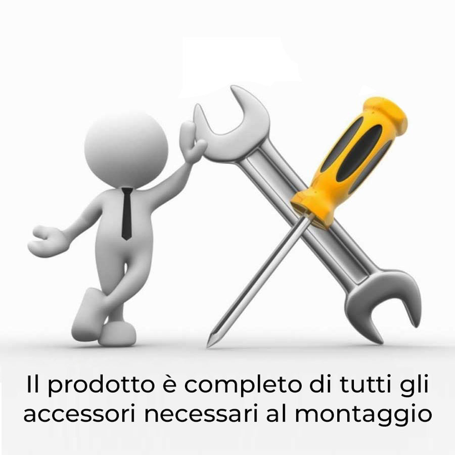 Batteria lavabo a 3 fori senza scarico Paffoni serie Viola - Cromo/Golf finish