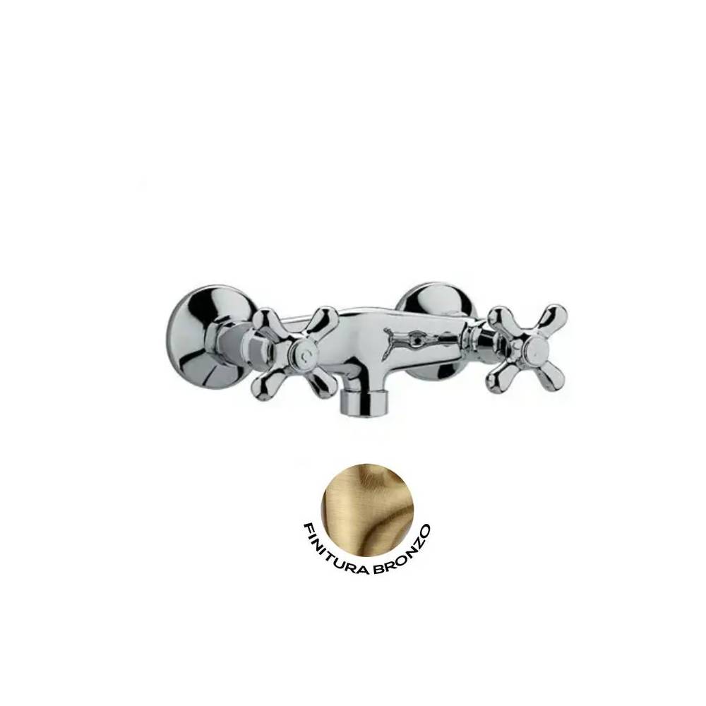 Gruppo esterno doccia serie Iris modello IRV168BR Bronzo Paffoni