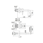Miscelatore lavabo Incasso serie joker modello JK006CR70 Cromo Paffoni