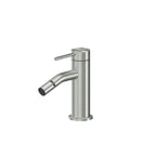 Miscelatore monocomando bidet RubiFlux serie Aria - Acciaio Satinato