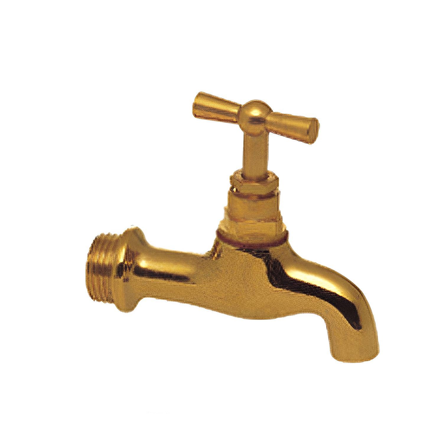 Rubinetto curvo da esterno 1/2"