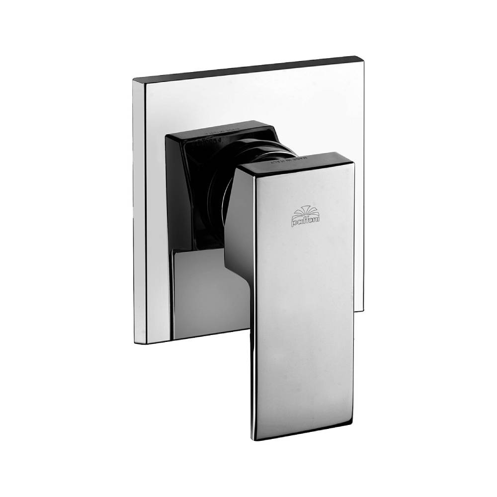 Miscelatore incasso doccia piastra acciaio inox leva standard serie Level modello LES010CR/M cromo Paffoni