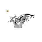 Monoforo lavabo con scarico automatico Paffoni serie Viola - Bronzato