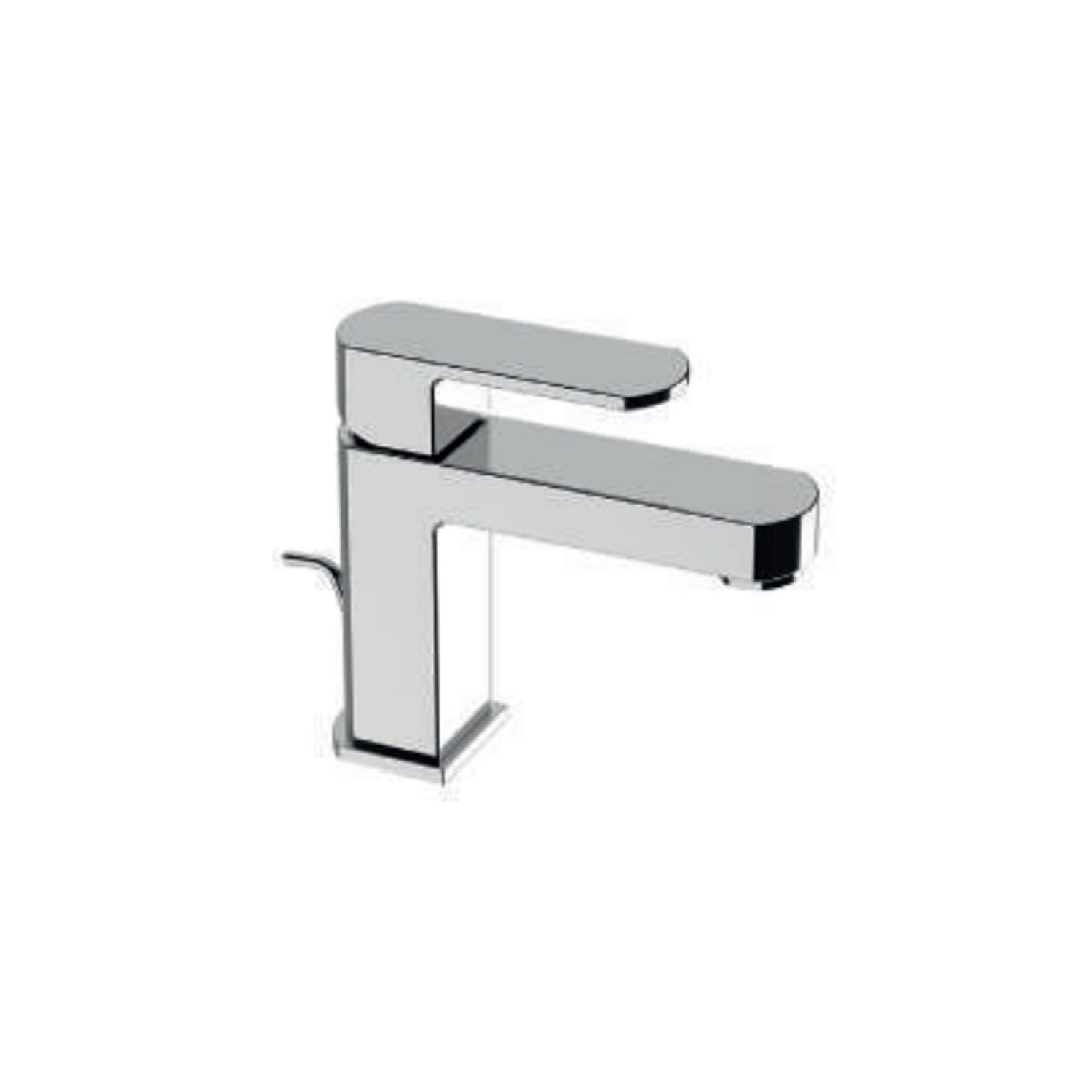 Miscelatore monocomando lavabo RubiFlux serie Dema - Cromo