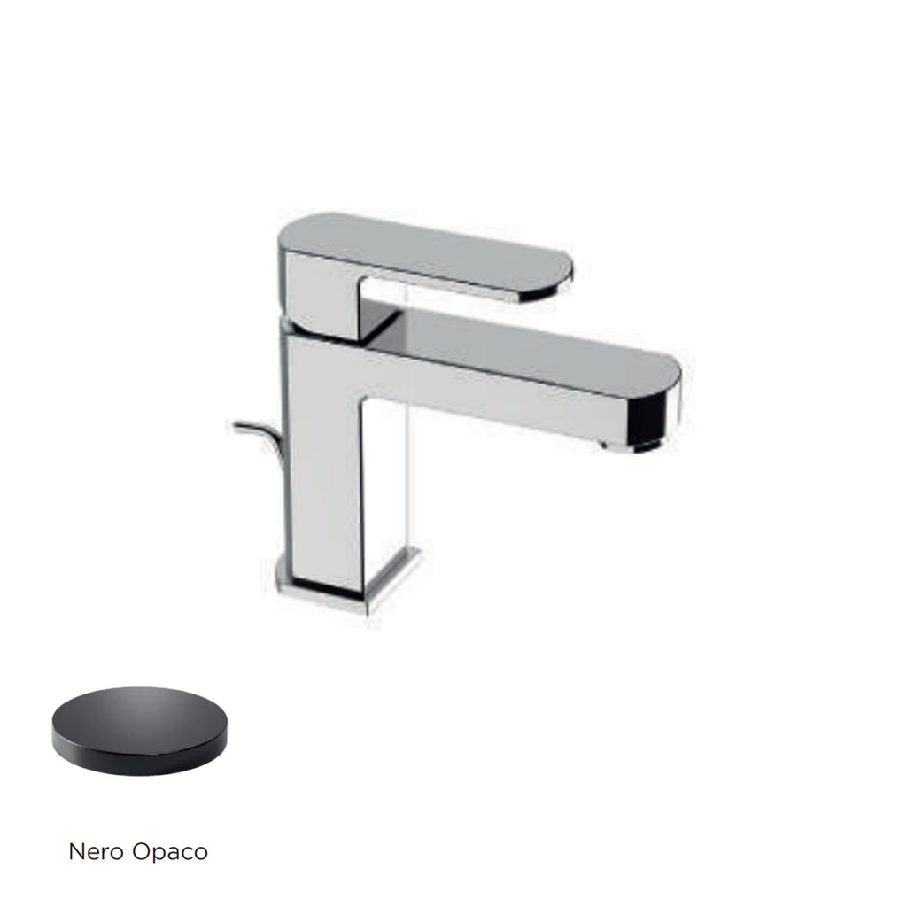 Miscelatore monocomando lavabo RubiFlux serie Dema - Nero Opaco