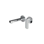 Miscelatore monocomando lavabo murale RubiFlux serie Dema canna 20 cm - Cromo