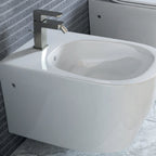 Miscelatore monocomando bidet con scarico RubiFlux serie Dema - Cromo
