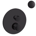 Miscelatore doccia con deviatore meccanico 3 uscite Paffoni Jo Nero Opaco