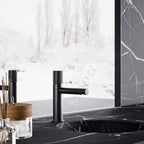 Miscelatore lavabo con scarico click clack Paffoni Jo Nero Opaco