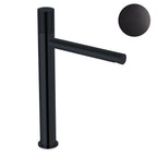Miscelatore alto lavabo con scarico click clack Paffoni Jo Nero Opaco