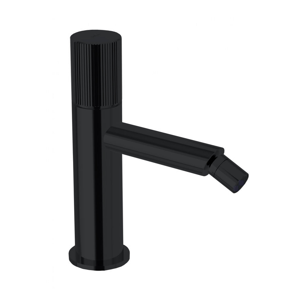 Set di miscelatori lavabo-bidet-doccia con deviatore Paffoni Jo Nero Opaco
