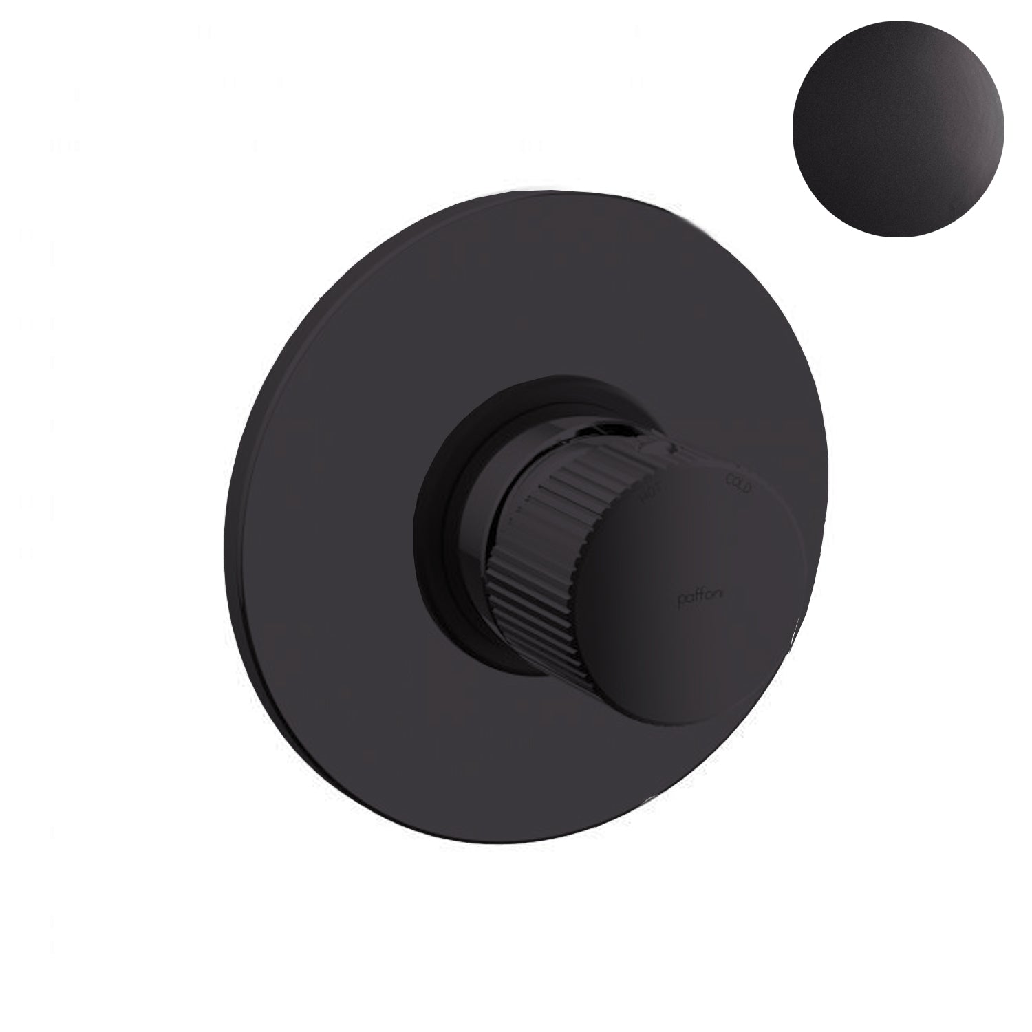Set di miscelatori lavabo alto-bidet-doccia Paffoni Jo Nero Opaco