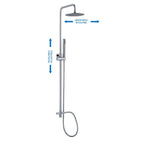 Colonna doccia C40 regolabile con deviatore