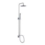 Colonna doccia C40 regolabile con soffione Linz e presa acqua a muro