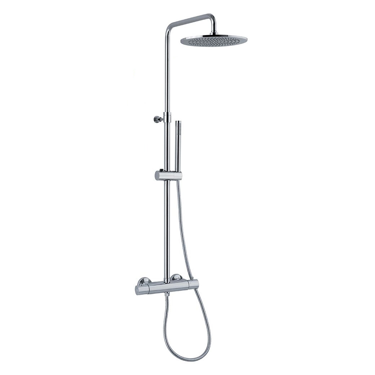Colonna doccia C40 regolabile con soffione Linz e deviatore MX3C