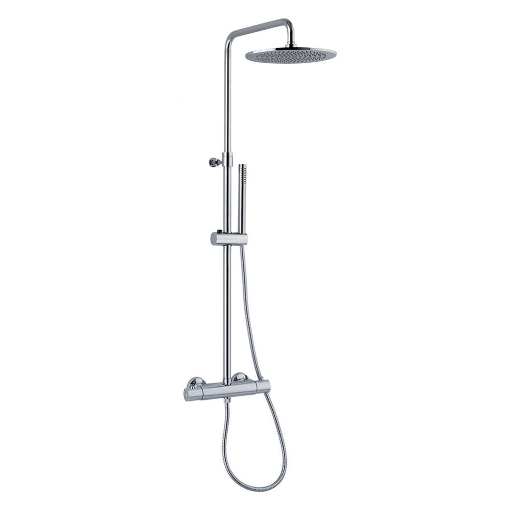 Colonna doccia C40 regolabile con termostatico TM3C e soffione Vienna