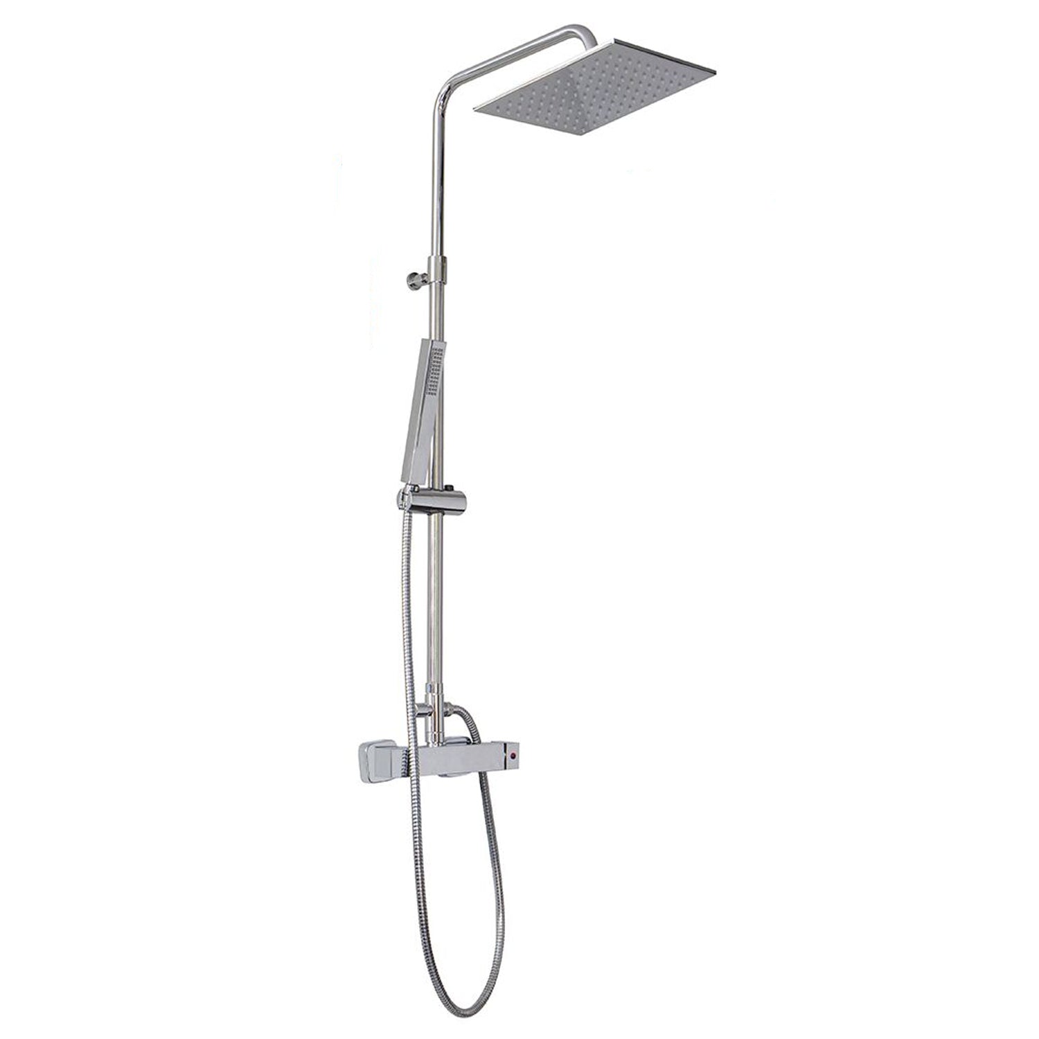 Colonna doccia C40 regolabile con termostatico TM3Q e soffione Calais