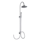 Colonna doccia C37 regolabile con attacco flessibile e soffione 220mm
