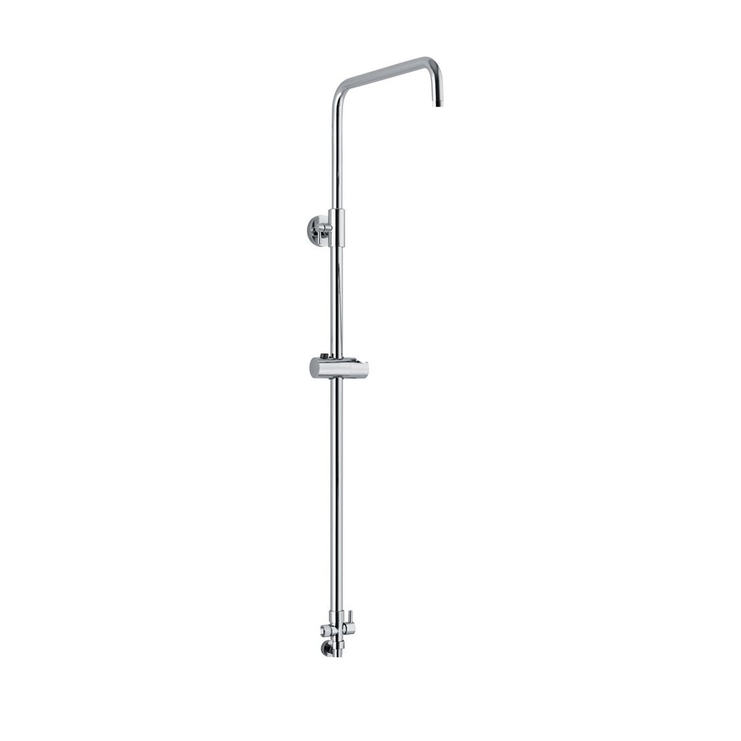 Colonna doccia C15 regolabile con deviatore e presa acqua a muro