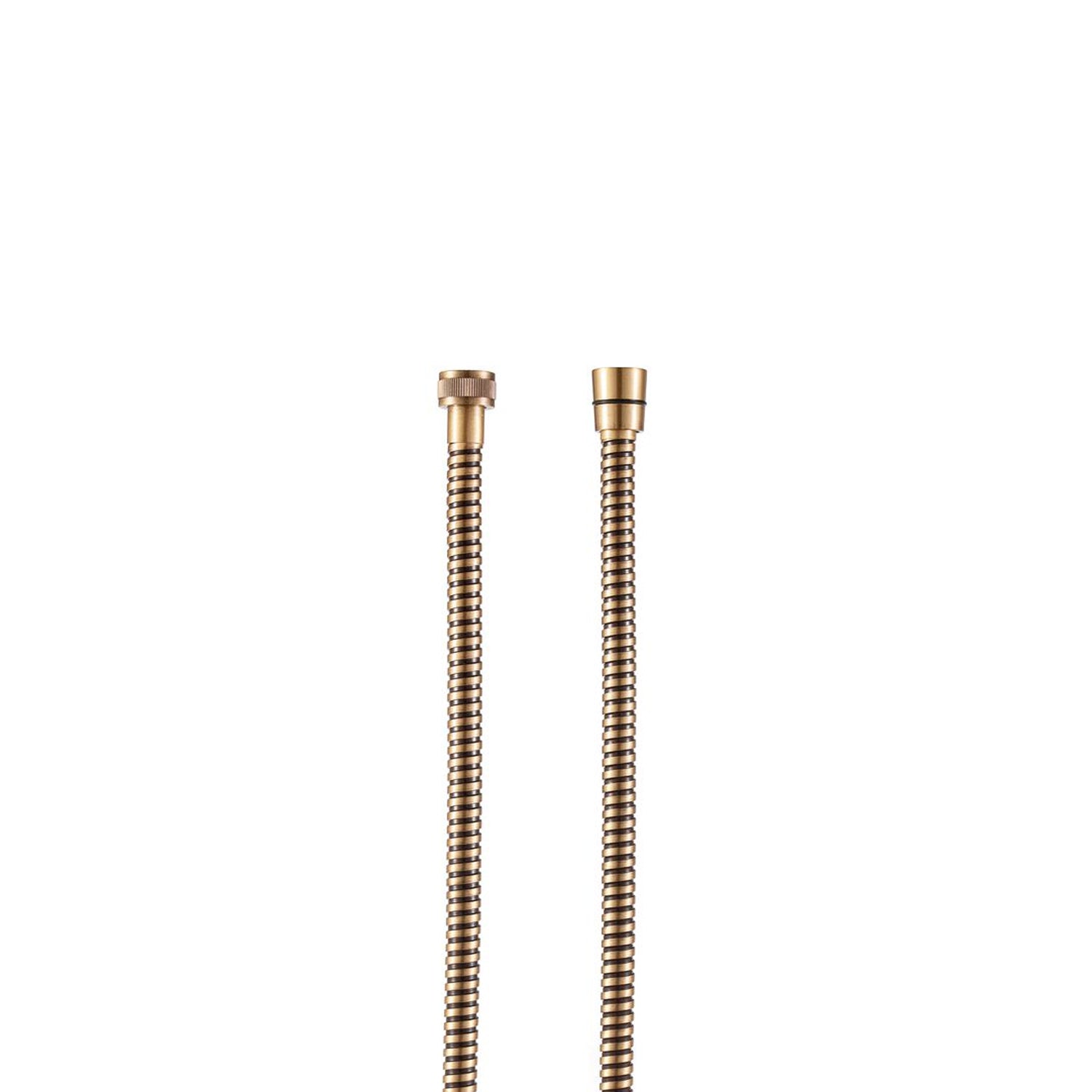 Flessibile doccia a doppia aggraffatura 120cm bronzo