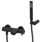 Miscelatore vasca a parete Paffoni con duplex serie Tango - Nero Opaco