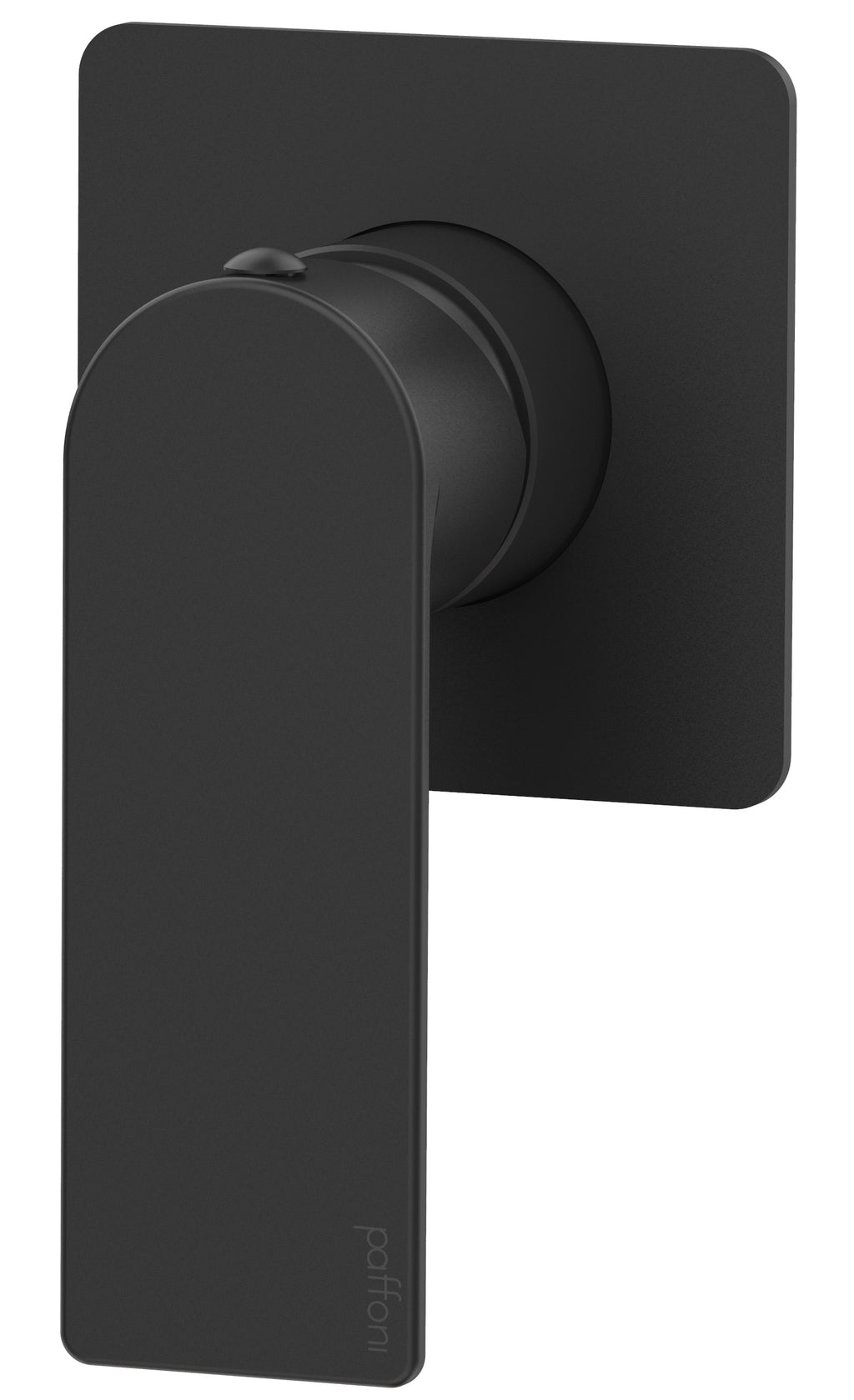 Miscelatore doccia senza deviatore con piastra Paffoni serie Tango - Nero Opaco